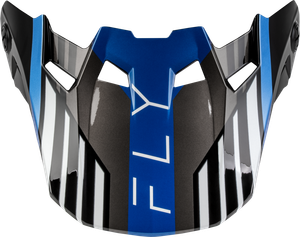 Fly Racing - Formula Cc Strike Visor Black/blue/grey/white Yl/sm