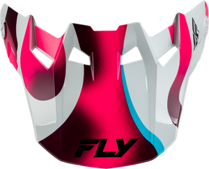 Fly Racing - Formula Cc Vibe Visor White/pink/blue Yl/sm