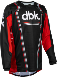 Fly Racing - Youth Kinetic Dbk Jersey Black/red/white Ys