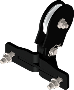 Kfi - Quick Plow Pulley-steel Cable