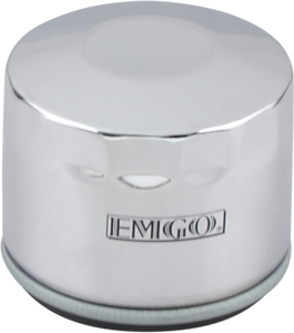 Emgo - Oil Filter - Chrome - Oil Filter - 10-07800 Emgo - Oil Filter - Chrome - Oil Filter - 10-07800
