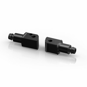 Rizoma - Footpeg Mount Kit Passenger Black Pr
