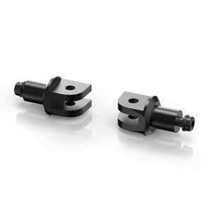 Rizoma - Footpeg Mount Kit Rider Black Pr