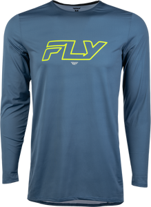 Fly Mtb - Enduro Long Sleeve Jersey Slate/hi-vis Lg