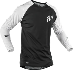 Fly Mtb - Gravity Dig Long Sleeve Jersey Black/white Sm