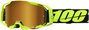 100-percent - Hydromatic Watercraft Goggle Neon Yellow Mirror True Gold
