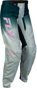 Fly Racing - Women's F-16 Lift Pants Green/purple/pink Sz 07/08