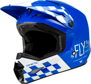 Fly Racing - Kinetic Lite Rival Helmet Gloss Blue/white Xs