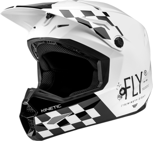Fly Racing - Kinetic Lite Rival Helmet Gloss White/black Xl