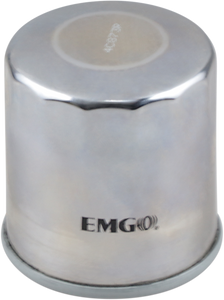 Emgo - Micro-Tech Oil Filter - Chrome - Micro-Tech Oil Filter - 10-82222