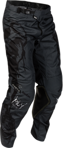 Fly Racing - Kinetic Dark Series Pants Grey/black Sz 28