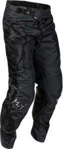 Fly Racing - Kinetic Dark Series Pants Grey/black Sz 36