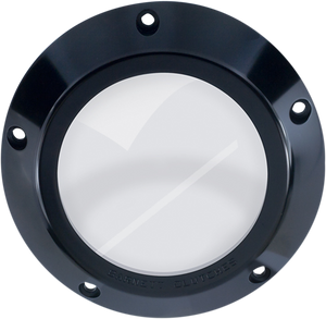 Barnett - Derby Cover - Black/Clear - '99-'06 Big Twin - Scorpion Derby Cover - 343-30-44006 Barnett - Derby Cover - Black/Clear - '99-'06 Big Twin - Scorpion Derby Cover - 343-30-44006