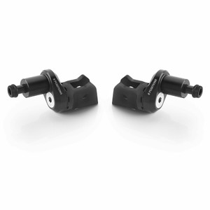 Rizoma - Eccesntric Footpeg Mount Kit Rider Adjust Black Pr