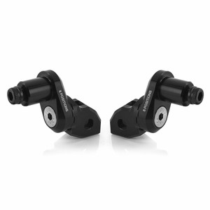 Rizoma - Eccesntric Footpeg Mount Kit Rider Adjust Black Pr