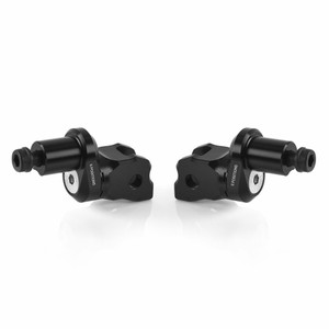 Rizoma - Eccesntric Footpeg Mount Kit Rider Adjust Black Pr