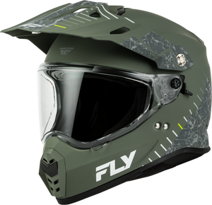 Fly Racing - Fly Trekker Granite Helmet Matte Sage/grey Sm