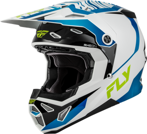 Fly Racing - Formula Cp Charge Helmet White/blue/black Sm