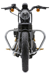 Cobra - Freeway Bars Vbend 1.25" Chrome Sportster 04-22
