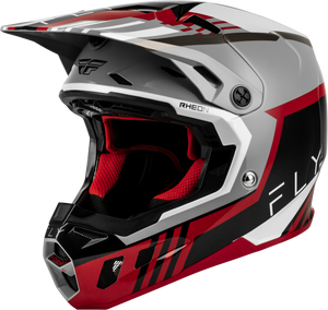 Fly Racing - Formula Cc Strike Helmet Grey/red/black/white Xs