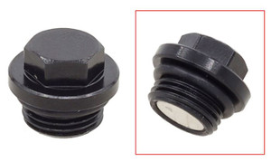 <p>A hex head design for ease of use and to eliminate the stripping of the OEM allen head design.</p><p><br>S45C Steel&nbsp;<br>Magnet prevents metallic materials from circulating in the engine</p><p>12mm Hex<br><br>Polaris OE: 7052394</p>