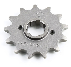 JT Sprockets are made from the latest generation of computer design and control metal cutting equipment for maximum durability<br><br>Front sprockets are made from chromoly SCM420 steel alloy<br><br>All sprockets are heat-treated and hand-finished to meet or exceed the highest possible quality standards