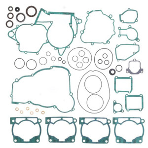 <p style="scrollbar-color: rgb(78, 82, 84) rgb(22, 25, 26);"><font size="3">Athena’s Complete Engine Gasket Kits for offroad applications are engineered to meet the toughest demands of motocross, enduro, and ATV/UTV engines. Designed for full engine overhauls, this kit provides every seal and gasket needed to restore performance and reliability under the harshest conditions.</font></p><br><p style="scrollbar-color: rgb(78, 82, 84) rgb(22, 25, 26);"><font size="3">Every seal you need, in one complete kit</font></p><p style="scrollbar-color: rgb(78, 82, 84) rgb(22, 25, 26);"><font size="3">This Athena Engine Kit includes all essential gaskets and seals: head, base, crankcase, exhaust, valve cover, engine oil seals, valve stem seals, O-rings, and washers. Nothing is left out—each component is selected to ensure long-lasting performance in high-stress environments.</font></p><br><p style="scrollbar-color: rgb(78, 82, 84) rgb(22, 25, 26);"><font size="3">Race-developed technology for offroad performance</font></p><p style="scrollbar-color: rgb(78, 82, 84) rgb(22, 25, 26);"><font size="3">Athena supports top teams in MXGP, AMA Supercross, Pro Motocross, and EnduroGP. Gaskets are tested on track and refined through direct collaboration between Athena’s R&amp;D department and race engineers. The same technology used in competition is made available to all riders.</font></p><br><p style="scrollbar-color: rgb(78, 82, 84) rgb(22, 25, 26);"><font size="3">Trusted by OEMs worldwide</font></p><p style="scrollbar-color: rgb(78, 82, 84) rgb(22, 25, 26);"><font size="3">Athena has long-standing partnerships with leading European and Japanese offroad manufacturers. This ensures perfect OEM compatibility, precise fitment, and consistent performance across a wide range of offroad engines.</font></p><br><p style="scrollbar-color: rgb(78, 82, 84) rgb(22, 25, 26);"><font size="3">Advanced design and total quality control</font></p><p style="scrollbar-color: rgb(78, 82, 84) rgb(22, 25, 26);"><font size="3">Each gasket is developed using 2D/3D modeling, Fuji Paper and Tin Testing, FEM simulations, and validated on static and dynamic test benches. Multi-layer embossing ensures uniform compression and optimal sealing. Dimensional accuracy is verified using profilometers and Virtek® systems.<br><br></font></p><p style="scrollbar-color: rgb(78, 82, 84) rgb(22, 25, 26);"><font size="3">All gaskets and seals included for complete engine rebuilds</font></p><p style="scrollbar-color: rgb(78, 82, 84) rgb(22, 25, 26);"><font size="3">Perfect fit with OEM offroad engine specifications</font></p><p style="scrollbar-color: rgb(78, 82, 84) rgb(22, 25, 26);"><font size="3">Built to withstand extreme and prolonged conditions</font></p><p style="scrollbar-color: rgb(78, 82, 84) rgb(22, 25, 26);"><font size="3"></font></p><p style="scrollbar-color: rgb(78, 82, 84) rgb(22, 25, 26);"><font size="3">Developed with factory teams in MXGP and AMA</font></p>