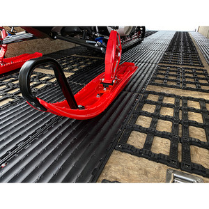 Reduced friction between ski and trailer makes loading &amp; unloading quick and easy.<br><br>Reduced friction and wear from carbides to make loading and unloading easier, and more efficient.<br>Low-profile design allows trailers to be used for multiple purposes.<br>The best glide option for single, double, and triple-carbide runners.<br>Our updated design provides an increased working surface.<br>Additional mounting locations provide increased versatility.<br>LowPro Glides offer a wide variety of ski stance variances.<br>Caliber?s Lifetime warranty guarantees product to never chip, crack, break or wear out