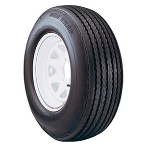 <p>Carlisle trailer tires are well known for their reliability and are DOT compliant.</p><p>570 x 8 / Load Range C</p><p>Maximum Load Capacity: 910 lbs @ 75psi</p><p>Special tread design for heat reduction and longer life</p><p>4-ply / Nylon cord construction</p><p>Made in USA</p><p>Note: Tires shipped within the State of Maine incur a $1 recycling charge per tire</p>