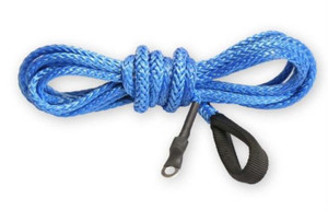 <p><span style="color: rgb(51, 51, 51); font-family: Roboto, Arial, Trebuchet, sans-serif; font-size: 15px;">KFI Products winch plow ropes feature "soft eyes" that allow for easier connection to plows compared to steel thimbles. Made from high-strength SK75 dyneema, KFI plow cables also feature heavy-duty nylon eye guards that help to protect the rope from wear. These plow lines provide you with safer options that have a higher breaking strength, and are also inexpensive and easier to replace when needed.</span></p><br style="box-sizing: inherit; color: rgb(51, 51, 51); font-family: Roboto, Arial, Trebuchet, sans-serif; font-size: 15px;"><p><span style="color: rgb(51, 51, 51); font-family: Roboto, Arial, Trebuchet, sans-serif; font-size: 15px;">Features include:</span></p><br style="box-sizing: inherit; color: rgb(51, 51, 51); font-family: Roboto, Arial, Trebuchet, sans-serif; font-size: 15px;"><p><span style="color: rgb(51, 51, 51); font-family: Roboto, Arial, Trebuchet, sans-serif; font-size: 15px;">* 4,900 lbs.(2.2t) maximum breaking strength</span></p><p><span style="color: rgb(51, 51, 51); font-family: Roboto, Arial, Trebuchet, sans-serif; font-size: 15px;">* Very low stretch</span></p><p><span style="color: rgb(51, 51, 51); font-family: Roboto, Arial, Trebuchet, sans-serif; font-size: 15px;">* No kinks, curls, rust, or splinters</span></p><p><span style="color: rgb(51, 51, 51); font-family: Roboto, Arial, Trebuchet, sans-serif; font-size: 15px;">* Safe and easy to handle</span></p><p><span style="color: rgb(51, 51, 51); font-family: Roboto, Arial, Trebuchet, sans-serif; font-size: 15px;">* Floats in water</span></p><p><span style="color: rgb(51, 51, 51); font-family: Roboto, Arial, Trebuchet, sans-serif; font-size: 15px;">* Lightweight</span></p><p><span style="color: rgb(51, 51, 51); font-family: Roboto, Arial, Trebuchet, sans-serif; font-size: 15px;">* Terminal end connection--for later model winches, these ends can be cut off</span></p>