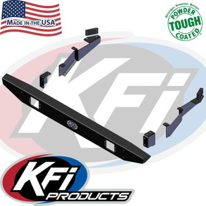 <p><font size="3"><br></font></p><ul style="margin: 0px 0px 0.6em 5px; padding: 0px 0px 0px 20px;"><li style="margin: 0px 0px 5px;">KFI Formed bumper has 2 locations for 4" Flush Mounted Cube Lights</li><li style="margin: 0px 0px 5px;">Constructed of grade-50 steel</li><li style="margin: 0px 0px 5px;">Bead blasted before powder coating for the best possible finish prep</li><li style="margin: 0px 0px 5px;">Powder coated black textured&nbsp;for supreme durability</li><li style="margin: 0px 0px 5px;">Bumper tilts with the bed</li><li style="margin: 0px 0px 5px;">Easy to install</li><li style="margin: 0px 0px 5px;">Complete installation instructions included</li><li style="margin: 0px 0px 5px;">Satisfaction guaranteed</li><li style="margin: 0px 0px 5px;">100% made in USA</li></ul>