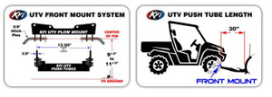 <p><span style="font-size: medium;">Front Lower Plow Mount System: Allows for easy attachment and removal of the plow.</span></p><p><font size="3">Uses Two Standard 5/8" Hitch Pins for Secure Connection (comes with push tubes)</font></p><p><font size="3">Constructed from 1/4" thick grade 50 steel for durability and strength</font></p><p><font size="3">Superior Finish Preparation: Metal bead blasted before powder coating to provide the best possible finish</font></p><p><font size="3">Powder Coated Black to ensure supreme durability and corrosion resistance</font></p><p><font size="3">All Necessary Hardware and instructions Included</font></p><p><font size="3">Satisfaction Guaranteed</font></p><p><font size="3"></font></p><p><font size="3">This mount offers a robust and durable option for UTV plowing needs, ensuring long-lasting performance and ease of use</font></p><p><span style="font-size: medium;">100% Made in the USA</span></p><span style="font-size: medium;"><br></span><p style="scrollbar-color: rgb(78, 82, 84) rgb(22, 25, 26);"><span style="scrollbar-color: rgb(78, 82, 84) rgb(22, 25, 26);">Compatible with the following UTV Tube Systems:</span></p><p style="scrollbar-color: rgb(78, 82, 84) rgb(22, 25, 26);">Newer Pro 2.0 UTV Tube System-Part #106300 (Square Tube Style)</p><p style="scrollbar-color: rgb(78, 82, 84) rgb(22, 25, 26);">Older Style UTV Tube System(Discontinued)-Part #105635 (Round Tube Style)&nbsp;</p><p style="scrollbar-color: rgb(78, 82, 84) rgb(22, 25, 26);">The NEW PRO-V Plow System (Square Tube Style)</p><p style="scrollbar-color: rgb(78, 82, 84) rgb(22, 25, 26);">Compatible parts: #106180-MP, #106180-AP or #106180-APH</p><p style="scrollbar-color: rgb(78, 82, 84) rgb(22, 25, 26);"><span style="font-size: medium;">Replaced part #106400</span></p><br><p style="scrollbar-color: rgb(78, 82, 84) rgb(22, 25, 26);">Note: if your UTV has been modified in any way—such as larger tires, lift kits, forward A-arms, or tracks—you may also need one of the KFI leveling kits to ensure proper fitment and performance of the UTV plow mount system.</p><p style="scrollbar-color: rgb(78, 82, 84) rgb(22, 25, 26); font-size: medium;"><font size="3" style="scrollbar-color: rgb(78, 82, 84) rgb(22, 25, 26);"><br style="scrollbar-color: rgb(78, 82, 84) rgb(22, 25, 26);"></font></p><p style="scrollbar-color: rgb(78, 82, 84) rgb(22, 25, 26); font-size: medium;">Fits Polaris Ranger Mid-Size -</p><p style="scrollbar-color: rgb(78, 82, 84) rgb(22, 25, 26); font-size: medium;"><font size="3" style="scrollbar-color: rgb(78, 82, 84) rgb(22, 25, 26);">Ranger 500 (2026)</font></p><p style="scrollbar-color: rgb(78, 82, 84) rgb(22, 25, 26); font-size: medium;"><font size="3" style="scrollbar-color: rgb(78, 82, 84) rgb(22, 25, 26);">Ranger PRO XD (22-26)</font></p><p style="scrollbar-color: rgb(78, 82, 84) rgb(22, 25, 26); font-size: medium;"><font size="3" style="scrollbar-color: rgb(78, 82, 84) rgb(22, 25, 26);">Ranger Crew PRO XD (22-26)</font></p><p style="scrollbar-color: rgb(78, 82, 84) rgb(22, 25, 26); font-size: medium;"><font size="3" style="scrollbar-color: rgb(78, 82, 84) rgb(22, 25, 26);">Ranger SP 570 Base / Premium / NorthStar (22-26)</font></p><p style="scrollbar-color: rgb(78, 82, 84) rgb(22, 25, 26); font-size: medium;"><font size="3" style="scrollbar-color: rgb(78, 82, 84) rgb(22, 25, 26);">Ranger Crew SP 570 Base / Premium / NorthStar (22-26)</font></p><p style="scrollbar-color: rgb(78, 82, 84) rgb(22, 25, 26); font-size: medium;"><font size="3" style="scrollbar-color: rgb(78, 82, 84) rgb(22, 25, 26);"></font></p><br>