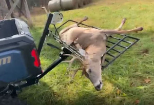 <p><font size="3">SIMPLE AND FAST</font></p><p><font size="3">Lift and transport directly to the hanging pole or cooler. With the Dead Lift, you can confidently carry a deer or cargo across fields, rough wooded trails, old logging roads, gravel, or paved roads— knowing your load is secure. And best of all, it saves your back in the process.</font></p><p><font size="3"><br></font></p><p><font size="3">DIFFICULT RETRIEVALS MADE EASIER</font></p><p><font size="3">With Dead Lift, pulling a deer from a deep creek or ravine is much easier than traditional methods. By extending the platform over the edge, the strap drops straight down without digging into the dirt bank. It then lifts the deer straight up and away from any obstructions, placing it directly onto the platform for transport.</font></p><p><font size="3"><br></font></p><p><font size="3">CONVENIENT AND SAFE</font></p><p><font size="3">So easy to load, lift, and transport! Retrieving a deer in the dark—especially when alone—is now effortless and even enjoyable. Designed and built for strength and reliability.</font></p><p><font size="3"><br></font></p><p><font size="3">LESS MESS</font></p><p><font size="3">Dried blood and mud on the sides or back of your vehicle can be a hassle to scrub or power wash off. With Dead Lift, you can keep your truck bed and gear clean while transporting your deer with ease.</font></p><p><font size="3"><br></font></p><p><font size="3">PLATFORM TILT/DUMP</font></p><p><font size="3">Removing the hinge pin lets you tilt and dump a load from the raised position. Alternatively, with the pin removed, the platform tilts as it lifts for a controlled, ground-level dump on softer terrain.</font></p><p><font size="3"><br></font></p><p style="scrollbar-color: rgb(78, 82, 84) rgb(22, 25, 26); font-size: medium;"><font size="3" style="scrollbar-color: rgb(78, 82, 84) rgb(22, 25, 26);">Weight Rating:</font></p><p style="scrollbar-color: rgb(78, 82, 84) rgb(22, 25, 26); font-size: medium;"><font size="3" style="scrollbar-color: rgb(78, 82, 84) rgb(22, 25, 26);"></font></p><p style="scrollbar-color: rgb(78, 82, 84) rgb(22, 25, 26); font-size: medium;"><font size="3" style="scrollbar-color: rgb(78, 82, 84) rgb(22, 25, 26);">System Capacity: 300 lbs.<br style="scrollbar-color: rgb(78, 82, 84) rgb(22, 25, 26);">Basket only capacity: 500 lbs.</font></p><p style="scrollbar-color: rgb(78, 82, 84) rgb(22, 25, 26); font-size: medium;"><font size="3" style="scrollbar-color: rgb(78, 82, 84) rgb(22, 25, 26);"><br></font></p><p style="scrollbar-color: rgb(78, 82, 84) rgb(22, 25, 26); font-size: medium;"><font size="3" style="scrollbar-color: rgb(78, 82, 84) rgb(22, 25, 26);">NOTICE:&nbsp;</font></p><p style="scrollbar-color: rgb(78, 82, 84) rgb(22, 25, 26); font-size: medium;"><font size="3" style="scrollbar-color: rgb(78, 82, 84) rgb(22, 25, 26);"><span style="font-size: 16px;">Dead Lift Arm Assembly Only</span></font></p><p style="scrollbar-color: rgb(78, 82, 84) rgb(22, 25, 26); font-size: medium;">Winch / hand crank winch <strong>NOT INCLUDED</strong> and is required to operate.&nbsp;</p><p style="scrollbar-color: rgb(78, 82, 84) rgb(22, 25, 26); font-size: medium;"><strong>Basket NOT INCLUDED</strong> and must be purchased separately.</p><br><br><p>Sold Separately:</p><p style="scrollbar-color: rgb(78, 82, 84) rgb(22, 25, 26); font-size: medium;"><font size="3" style="scrollbar-color: rgb(78, 82, 84) rgb(22, 25, 26);">112685&nbsp;</font>Dead Lift - Basket (required)</p><p style="scrollbar-color: rgb(78, 82, 84) rgb(22, 25, 26); font-size: medium;"><font size="3" style="scrollbar-color: rgb(78, 82, 84) rgb(22, 25, 26);">112680&nbsp;</font>Dead Lift Pulley (optional)</p>