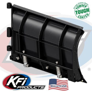 <p><font size="3">The KFI Pro V-Plow System is a versatile four-part plow system designed to meet various operational needs. It consists of four major components, with a specific machine model mount and winch system required (but not included) for operation. The system includes:</font></p><p><font size="3"><br></font></p><p><font size="3">Driver's Side Wing Blade (#106820-DS)</font></p><p><font size="3">Passenger's Side Wing Blade (#106820-PS)</font></p><p><font size="3">V-Plow Center Pivot Kit (#106820-CP)</font></p><p><font size="3"><br></font></p><p><font size="3">Options:</font></p><p><font size="3">Option #1 (#106820-APH): Includes a Hand Held All-Control KFI remote, two Electric Hydraulic Actuators, and the necessary electrical wiring.</font></p><p><font size="3">Option #2 (#106820-AP): Includes two Dash-Mounted LED-lit Rocker Switches, two Electric Hydraulic Actuators, and the necessary electrical wiring.</font></p><p><font size="3">Option #3 (#106820-MP): A Manual Operation system that uses tubes and pins, allowing manual adjustment of the wings independently in three positions: In, Out, and Straight.</font></p><p><font size="3">All three Box #4 options also include essential components like the welded push frame, push tube mounting ears, and a single plow foot kit for the center of the V-Plow system.</font></p><p><font size="3"><br></font></p><p><font size="3">Specifications:</font></p><p><font size="3">The Passenger Side Wing for the KFI Pro-V Plow System (106820)</font></p><p><font size="3">Constructed of Heavy Duty Grade 50 Steel</font></p><p><font size="3">Overall Length of 40”</font></p><p><font size="3">20.5" Tall (Without Plow Flap)</font></p><p><font size="3">Shot Blasted Before Powder Coating Black</font></p><p><font size="3">Replaceable Front Poly Face</font></p><p><font size="3">Tripping Wear Bar</font></p><p><font size="3">Comes Assembled</font></p>