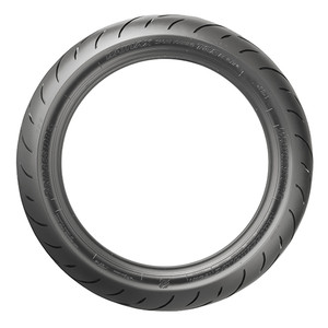 <p>Following in the footsteps of the T31, the T32 takes a step forward by incorporating innovative new tread designs and rubber compounds to give sport touring riders the confidence to hit the road, rain or shine.</p><p>Evacuates water more effectively with a new tread pattern featuring Pulse Groove Technology&trade; and Silica Rich compounds.*</p><p>Increased cornering grip and improved feel from larger adhesion area provided by a 13% larger rear contact patch.*</p><p>7% shorter wet stopping distance with no sacrifice in wear life.*</p><p>Specific GT spec options for heavier bikes provides additional stability and 10% more wear life.*</p><p>GT Spec tires are recommend for bikes that have a dry weight above 500 lbs (where applicable sizes exist).</p><p>*Comparison based on Battlax T32 tire versus Bridgestone Battlax T31 tire from internal testing. Results may vary.</p>