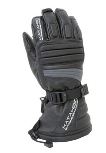 <p>100% genuine leather outer shell with drum dyed leather contrast</p><p>100% waterproof Hipora liner insert with Thermolite insulation</p><p>Extra wide gauntlet style cuffs with nylon wind skirt and elastic pull cord</p><p>Adjustable wrist strap</p><p>Comfort rated to -40 deg.</p>