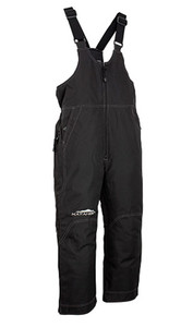 Durable polyester 600D waterproof<br><br>Waist elastic band<br><br>Thermal 6 oz insulation<br><br>Waterproof long length side zipper<br><br>Waterproof front zipper<br><br>Boot gaiters<br><br>