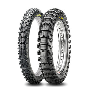 <p>Don't get stuck in the mud or buried in the sand: Pin it and win it with a pair of Maxxcross SM tires.</p><p>Anti-flex knob bridges on shoulder reinforce side knobs for increased traction</p><p>Computer-enhanced pattern design ensures optimal traction from sandy motocross tracks to muddy cross country loops</p><p>Specially formulated silica rubber compound and open tread pattern provide excellent self-cleaning tire characteristics</p><p>The SM is an exclusive sand and mud tire that combines a mud-repelling, silica-based rubber compound with a computer-enhanced tread design. In addition to its specifically formulated compound, the SM tire also incorporates anti-flex knob bridges on the shoulder, increasing traction and stability. The Maxxcross SM is frequently used by Maxxis' top pros when race conditions are sandy or sloppy.</p>