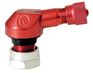 <p>Available in 2 different sizes (8.3mm and 11.3mm) to cover most of the popular sport bike aftermarket wheel brands</p><p>Incorporates a 90 valve angle using a bridgeport design for easy inflation access and lowers centrifugal force effects</p><p>Fixed to the wheel using a lock nut to prevent the valve from bending or being expelled</p><p>TUV approved</p><p>These valve stems come in a pack of 2 and include: 2 valve stems, 2 lock nuts, o-rings, valve cores, and valve caps</p>