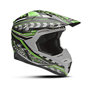 Lightweight thermoplastic composite construction shell for added strength<br>Combination of ten intake and exhaust vents located to enhance air movement<br>Advanced EPS material in head, cheeks, and frontal areas<br>High quality textile material wicks away moisture and odors<br>Modern design, large size eye port for maximum visibility - accommodates many styles of goggles<br>Removable cheek pads and comfort liner for easy washing<br>DOT FMVSS-218 and ECE-22-05/P safety approved<br>Perfect blend of leading innovations and superior workmanship<br>Manufactured to offer high value and everlasting reliability<br>Strict quality control ensures conformance to safety standards<br><br><br>  MX Synchrony Monster Graphic Off-Road Helmet (521-128) by ZOAN®. When it comes to off-road helmets, the Zoan MX Synchrony is top of the line. Featuring chin protection, advanced EPS material, and removable cheek pads for easy washing.<br><br>  MX Synchronyic Dirt Bike Helmet<br>Fabric helmet bag<br>