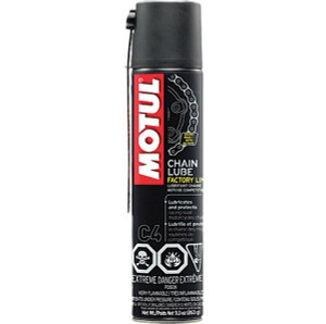 <p>Specifically developed for road racing</p><p>Compatible for o-ring, x-ring and z-ring chain</p><p>Not recommended for off road use</p><p>Milky in color</p>