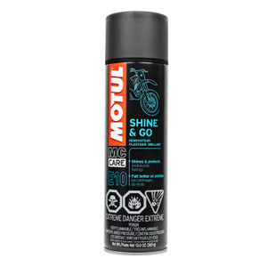 <p>Shines and revives the colors of motorcycle plastic surfaces</p><p>For fairings, paint, fenders, and mirror</p><p>Leaves a long-lasting non-sticky protective film</p>