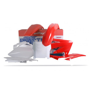 <ul><li><span style="font-size:12px;"><span style="font-family:lucida sans unicode,lucida grande,sans-serif;">Polisport MX Replica Plastic Kit for those who want OEM quality</span></span></li><li><span style="font-size:12px;"><span style="font-family:lucida sans unicode,lucida grande,sans-serif;">Polisport's replica plastic parts are created using many exclusive and patented methods including DGP- Durable Gloss Polypropylene -  developed technology that combines the highest levels of resistance and flex while maintaining a superior gloss finish and color brightness</span></span></li><li><span style="font-size:12px;"><span style="font-family:lucida sans unicode,lucida grande,sans-serif;">New developed technologies, combined with decades of experience as OEM suppliers for many of the largest European motorcycle manufacturers, makes Polisports the number one choice for replacement plastics</span></span></li><li><span style="font-size:12px;"><span style="font-family:lucida sans unicode,lucida grande,sans-serif;">Injection-molded, quality plastic components with a perfect OEM fit</span></span></li><li><span style="font-size:12px;"><span style="font-family:lucida sans unicode,lucida grande,sans-serif;">Exact replica of stock OEM plastic components but stronger</span></span></li><li><span style="font-size:12px;"><span style="font-family:lucida sans unicode,lucida grande,sans-serif;">Inexpensive alternative to OEM replacement parts</span></span></li><li><span style="font-size:12px;"><span style="font-family:lucida sans unicode,lucida grande,sans-serif;">Stock color match</span></span></li><li><span style="font-size:12px;"><span style="font-family:lucida sans unicode,lucida grande,sans-serif;">Glossy and flexible</span></span></li><li><span style="font-size:12px;"><span style="font-family:lucida sans unicode,lucida grande,sans-serif;">Less prone to scratches</span></span></li><li><span style="font-size:12px;"><span style="font-family:lucida sans unicode,lucida grande,sans-serif;">Holds color better</span></span></li><li><span style="font-size:12px;"><span style="font-family:lucida sans unicode,lucida grande,sans-serif;">Packaged in a new and rebranded kit box and individual bagged</span></span></li><li><span style="font-size:12px;"><span style="font-family:lucida sans unicode,lucida grande,sans-serif;">Polisport's standard MX Replica Plastic Kit includes a front fender, a rear fender, number plate, fork guards, side panels and radiator scoops/shrouds (This may vary from model to model)</span></span></li></ul>