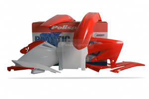 <ul><li><span style="font-size:12px;"><span style="font-family:lucida sans unicode,lucida grande,sans-serif;">Polisport MX Replica Plastic Kit for those who want OEM quality</span></span></li><li><span style="font-size:12px;"><span style="font-family:lucida sans unicode,lucida grande,sans-serif;">Polisport's replica plastic parts are created using many exclusive and patented methods including DGP- Durable Gloss Polypropylene -&nbsp; developed technology that combines the highest levels of resistance and flex while maintaining a superior gloss finish and color brightness</span></span></li><li><span style="font-size:12px;"><span style="font-family:lucida sans unicode,lucida grande,sans-serif;">New developed technologies, combined with decades of experience as OEM suppliers for many of the largest European motorcycle manufacturers, makes Polisports the number one choice for replacement plastics</span></span></li><li><span style="font-size:12px;"><span style="font-family:lucida sans unicode,lucida grande,sans-serif;">Injection-molded, quality plastic components with a perfect OEM fit</span></span></li><li><span style="font-size:12px;"><span style="font-family:lucida sans unicode,lucida grande,sans-serif;">Exact replica of stock OEM plastic components but stronger</span></span></li><li><span style="font-size:12px;"><span style="font-family:lucida sans unicode,lucida grande,sans-serif;">Inexpensive alternative to OEM replacement parts</span></span></li><li><span style="font-size:12px;"><span style="font-family:lucida sans unicode,lucida grande,sans-serif;">Stock color match</span></span></li><li><span style="font-size:12px;"><span style="font-family:lucida sans unicode,lucida grande,sans-serif;">Glossy and flexible</span></span></li><li><span style="font-size:12px;"><span style="font-family:lucida sans unicode,lucida grande,sans-serif;">Less prone to scratches</span></span></li><li><span style="font-size:12px;"><span style="font-family:lucida sans unicode,lucida grande,sans-serif;">Holds color better</span></span></li><li><span style="font-size:12px;"><span style="font-family:lucida sans unicode,lucida grande,sans-serif;">Packaged in a new and rebranded kit box and individual bagged</span></span></li><li><span style="font-size:12px;"><span style="font-family:lucida sans unicode,lucida grande,sans-serif;">Polisport's standard MX Replica Plastic Kit includes a front fender, a rear fender, number plate, fork guards, side panels and radiator scoops/shrouds (This may vary from model to model)</span></span></li></ul></body>