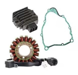 <p style="scrollbar-color: rgb(78, 82, 84) rgb(22, 25, 26); font-size: medium;">This complete charging kit is designed to make the repair job as easy as possible.&nbsp;</p><br style="scrollbar-color: rgb(78, 82, 84) rgb(22, 25, 26);"><p style="scrollbar-color: rgb(78, 82, 84) rgb(22, 25, 26); font-size: medium;">Kit includes:</p><p style="scrollbar-color: rgb(78, 82, 84) rgb(22, 25, 26); font-size: medium;">New stator</p><p style="scrollbar-color: rgb(78, 82, 84) rgb(22, 25, 26); font-size: medium;">New Hot Shot rec/reg</p><p style="scrollbar-color: rgb(78, 82, 84) rgb(22, 25, 26);"><font size="3" style="font-size: medium; scrollbar-color: rgb(78, 82, 84) rgb(22, 25, 26);">New stator gasket<br style="scrollbar-color: rgb(78, 82, 84) rgb(22, 25, 26);"></font><br style="scrollbar-color: rgb(78, 82, 84) rgb(22, 25, 26);"><br style="scrollbar-color: rgb(78, 82, 84) rgb(22, 25, 26);"><font size="3" style="scrollbar-color: rgb(78, 82, 84) rgb(22, 25, 26);">Yamaha OE:<br style="scrollbar-color: rgb(78, 82, 84) rgb(22, 25, 26);">4XE-81410-00-00; 1P0-H1410-00-00 (stator)<br>4KB-81960-02-00, 4KB-81960-01-00 (rec/reg)<br>3GD-15451-00-00, 4BD-15451-01-00, 4BD-15451-00-00, 24W-15451-00-00 (gasket)</font></p>