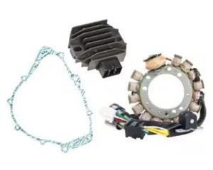 <p style="scrollbar-color: rgb(78, 82, 84) rgb(22, 25, 26); font-size: medium;">This complete charging kit is designed to make the repair job as easy as possible.&nbsp;</p><br style="scrollbar-color: rgb(78, 82, 84) rgb(22, 25, 26);"><p style="scrollbar-color: rgb(78, 82, 84) rgb(22, 25, 26); font-size: medium;">Kit includes:</p><p style="scrollbar-color: rgb(78, 82, 84) rgb(22, 25, 26); font-size: medium;">New stator</p><p style="scrollbar-color: rgb(78, 82, 84) rgb(22, 25, 26); font-size: medium;">New Hot Shot rec/reg</p><p style="scrollbar-color: rgb(78, 82, 84) rgb(22, 25, 26);"><font size="3" style="font-size: medium; scrollbar-color: rgb(78, 82, 84) rgb(22, 25, 26);">New stator gasket<br style="scrollbar-color: rgb(78, 82, 84) rgb(22, 25, 26);"></font><br style="scrollbar-color: rgb(78, 82, 84) rgb(22, 25, 26);"><br style="scrollbar-color: rgb(78, 82, 84) rgb(22, 25, 26);"><font size="3" style="scrollbar-color: rgb(78, 82, 84) rgb(22, 25, 26);">Yamaha OE:<br>4WV-85510-00-00, 5GT-85510-00-00 (stator)</font></p><p style="scrollbar-color: rgb(78, 82, 84) rgb(22, 25, 26);"><font size="3" style="scrollbar-color: rgb(78, 82, 84) rgb(22, 25, 26);">5GT-81960-00-00 (rec/reg)</font></p><p style="scrollbar-color: rgb(78, 82, 84) rgb(22, 25, 26);"><font size="3" style="scrollbar-color: rgb(78, 82, 84) rgb(22, 25, 26);">4WV-15451-00-00 (gasket)<br><br>YFM600 Grizzly (99-00)</font></p>