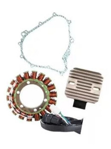 <p style="scrollbar-color: rgb(78, 82, 84) rgb(22, 25, 26); font-size: medium;">This complete charging kit is designed to make the repair job as easy as possible.&nbsp;</p><br style="scrollbar-color: rgb(78, 82, 84) rgb(22, 25, 26);"><p style="scrollbar-color: rgb(78, 82, 84) rgb(22, 25, 26); font-size: medium;">Kit includes:</p><p style="scrollbar-color: rgb(78, 82, 84) rgb(22, 25, 26); font-size: medium;">New stator</p><p style="scrollbar-color: rgb(78, 82, 84) rgb(22, 25, 26); font-size: medium;">New Hot Shot MOSFET rec/reg</p><p style="scrollbar-color: rgb(78, 82, 84) rgb(22, 25, 26);"><font size="3" style="font-size: medium; scrollbar-color: rgb(78, 82, 84) rgb(22, 25, 26);">New stator gasket<br style="scrollbar-color: rgb(78, 82, 84) rgb(22, 25, 26);"></font><br style="scrollbar-color: rgb(78, 82, 84) rgb(22, 25, 26);"><br style="scrollbar-color: rgb(78, 82, 84) rgb(22, 25, 26);"><font size="3" style="scrollbar-color: rgb(78, 82, 84) rgb(22, 25, 26);">Yamaha OE:<br>2P5-81410-00-00 (stator)<br>5BN-81960-00-00 (rec/reg)<br>5GH-15451-00-00 (gasket)</font></p><p style="scrollbar-color: rgb(78, 82, 84) rgb(22, 25, 26);"><font size="3" style="scrollbar-color: rgb(78, 82, 84) rgb(22, 25, 26);">YXR45F Rhino 450 (06-09)</font></p>