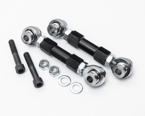 Can-Am Maverick X3 RS DS RC Turbo Black Rear Adjustable Sway Bar Links - Agency Power