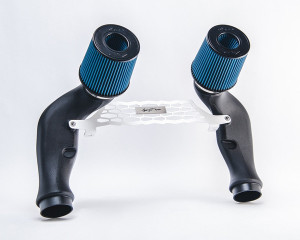 Polaris RZR RS1 White Cross Brace High Flow Air Intake Kit - Agency Power