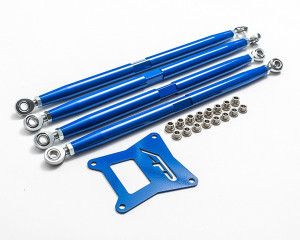 Polaris RZR XP 1000 /XP Turbo/RS1 Blue Adjustable Rear Radius Arms - Agency Power